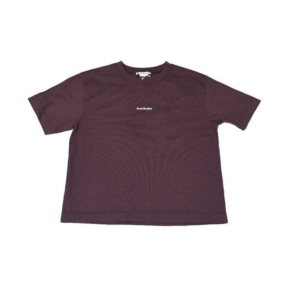 Acne Studios Stamp Logo T-shirt Aubergine Purple